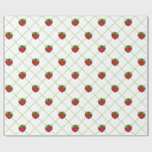 Cadeau Papier d'enrobage de fraises (Plat)