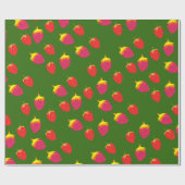 Cadeau Papier d'enrobage de fraises (Plat)