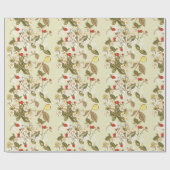 Cadeau Papier d'enrobage de fraises mûres (Plat)