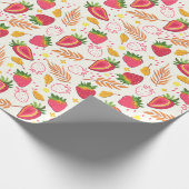 Cadeau Papier d'enrobage de fraises mûres (Coin)