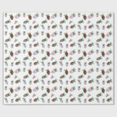 Cadeau Papier d'enrobage de fraises recouvertes de chocol (Plat)