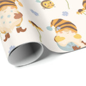 Cadeau Papier d'enrobage de Gnomes de jardin (Coin rond)