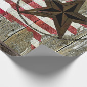 Cadeau Papier d'enrobage de la carte de drapeau de l'État (Coin)