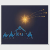 Cadeau Papier d'enrobage de la scène de nativité (Plat)