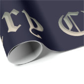 Cadeau Papier d'enrobage de la scène de nativité (Coin rond)