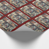 Cadeau Papier d'enrobage de la scène de nativité (Coin)