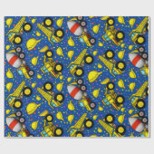 Cadeau Papier d'enrobage de la zone de construction (Plat)