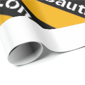 Cadeau Papier d'enrobage de la zone de construction (Coin rond)