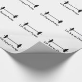 Cadeau Papier d'enrobage de levage de poids Barbell (Coin)