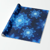 Cadeau Papier d'enrobage de lotus brillant (Déroulé)