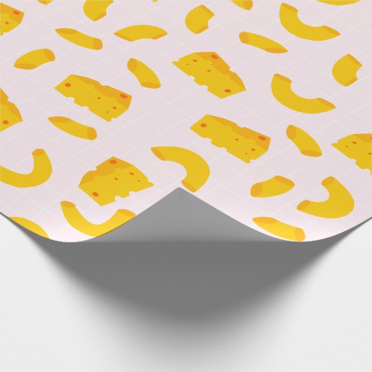 Cadeau Papier d'enrobage de Mac et de fromage (Coin)