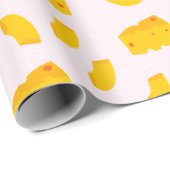 Cadeau Papier d'enrobage de Mac et de fromage (Coin rond)