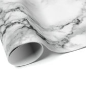 Cadeau Papier d'enrobage de Marbre blanc (Coin rond)