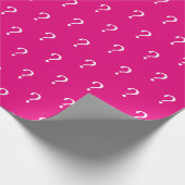 Cadeau Papier d'enrobage de marque de question rose (Coin)