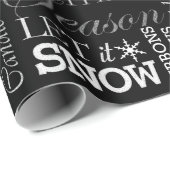 Cadeau Papier d'enrobage de matelas en carton noir de vac (Coin rond)