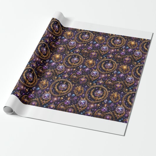 Cadeau Papier d'enrobage de matte d'élégance de joailleri (Déroulé)