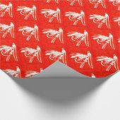 Cadeau Papier d'enrobage de mouches de truites "Red Midge (Coin)