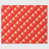 Cadeau Papier d'enrobage de mouches de truites "Red Midge (Plat)