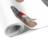 Cadeau Papier d'enrobage de Noël de canard (Coin rond)