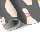 Cadeau Papier d'enrobage de pinces de Bowling mignonne (Coin rond)