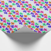 Cadeau Papier d'enrobage de positions multicolores (Coin)