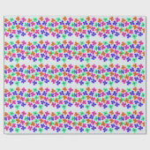 Cadeau Papier d'enrobage de positions multicolores (Plat)