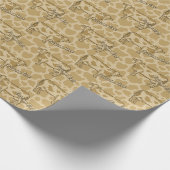 Cadeau Papier d'enrobage de profil de vache (Coin)