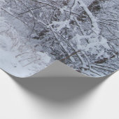 Cadeau Papier d'enrobage de scènes d'hiver (Coin)
