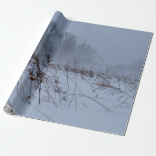 Cadeau Papier d'enrobage de scènes d'hiver