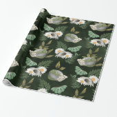 Cadeau Papier d'enrobage de sorcières naturelles (Déroulé)