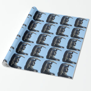 Cadeau Papier d'enrobage de statue