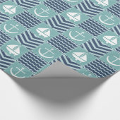 Cadeau Papier d'enrobage de surface marine (Coin)