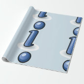 Cadeau Papier d'enrobage de symbole d'information (Déroulé)