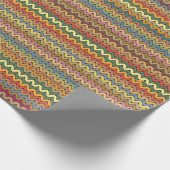 Cadeau Papier d'enrobage de textiles colorés (Coin)