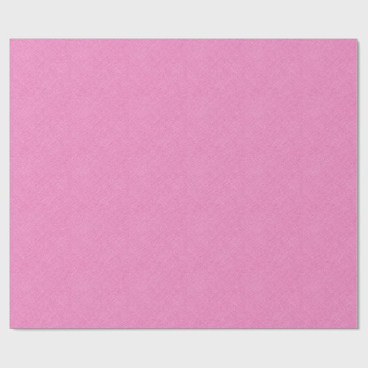 Cadeau Papier d'enrobage de texture simple rose (Plat)