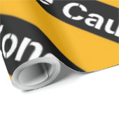 Cadeau Papier d'enrobage de zone de construction (Coin rond)