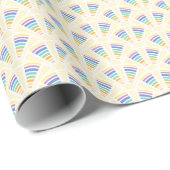 Cadeau Papier d'enrobage des arches lumineuses (Coin rond)