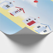 Cadeau Papier d'enrobage des cabanes de plage (Coin)
