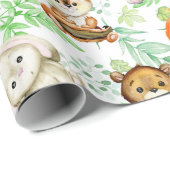 Cadeau Papier d'enrobage des critères adorables (Coin rond)