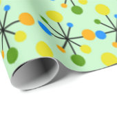 Cadeau Papier d'enrobage des éclats atomiques (Coin rond)