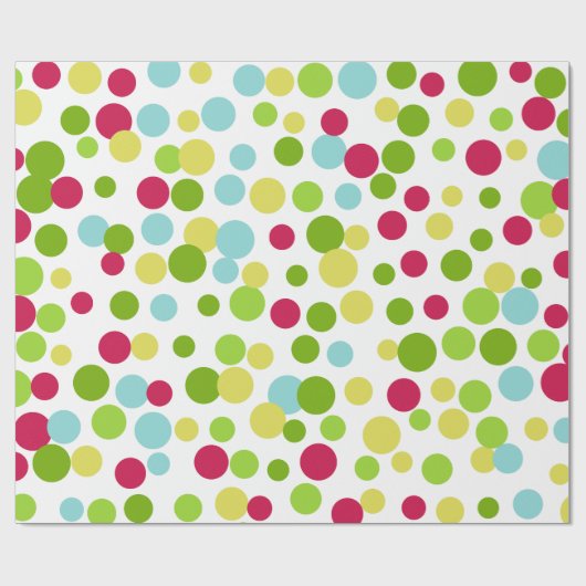 Cadeau Papier d'enrobage des points de partie (Plat)