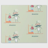 Cadeau Papier d'enrobage des scientifiques du secteur (Plat)