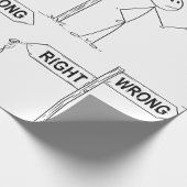 Cadeau Papier d'enrobage d'illustrations incorrect