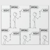 Cadeau Papier d'enrobage d'illustrations incorrect (Plat)