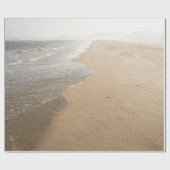 Cadeau Papier d'enrobage d'océan et de plage (Plat)