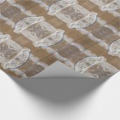 Cadeau Papier d'enrobage d'océan et de plage (Coin)