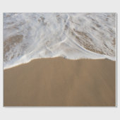 Cadeau Papier d'enrobage d'océan et de plage (Plat)