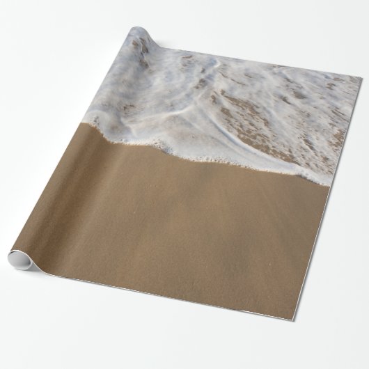 Cadeau Papier d'enrobage d'océan et de plage (Déroulé)