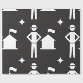 Cadeau Papier d'enrobage du chef de scoutisme (Plat)