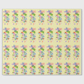 Cadeau Papier d'enrobage du concepteur d'ADN Chromosomes  (Plat)